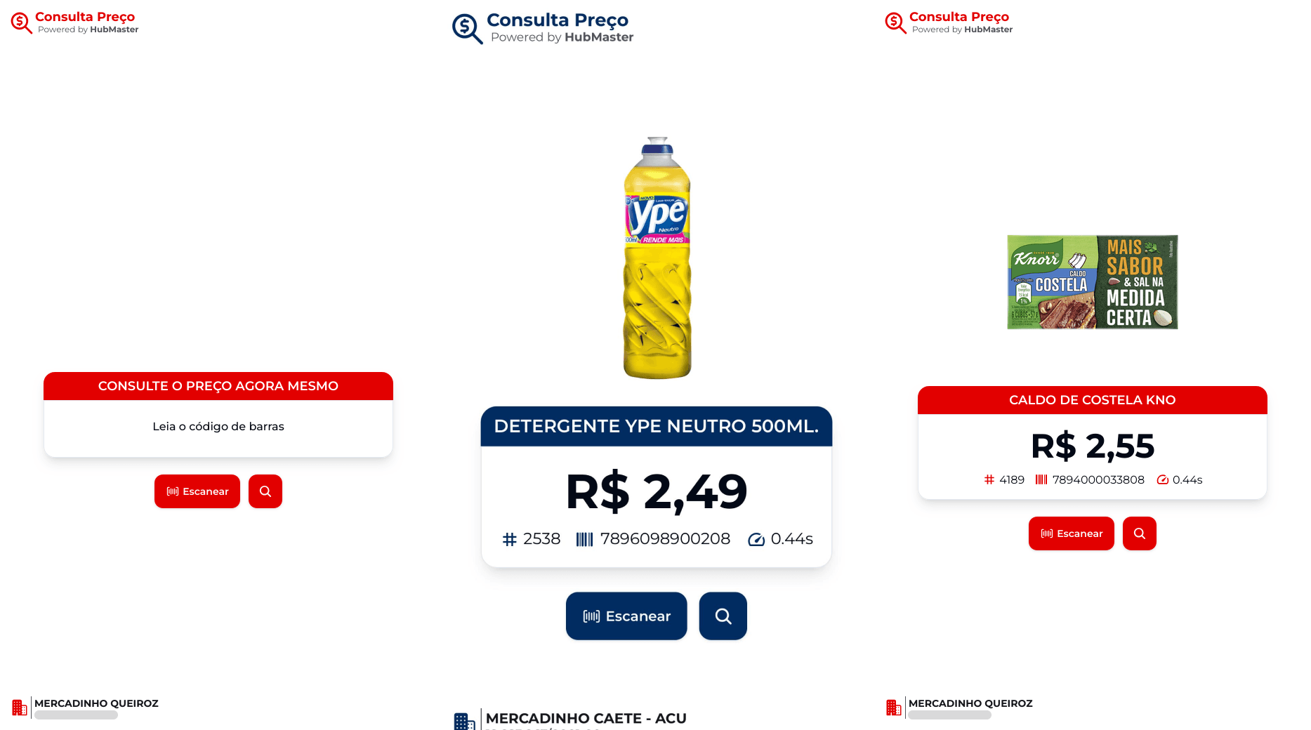 Consulta Preço