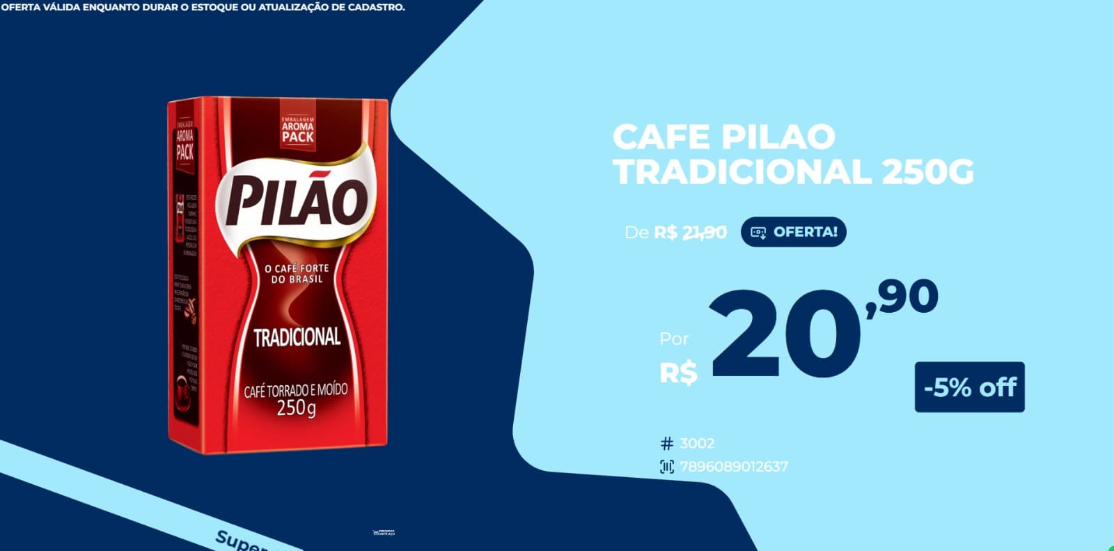 Oferta gerada automaticamente - exemplo 2